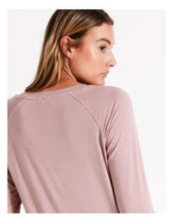 Chloe & Lola Bamboo Top In Dusty Pink -Myer Clothing Shop 813457810 968769820 6 720x928