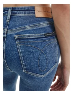Calvin Klein Jeans High Rise Skinny Jean Denim Medium -Myer Clothing Shop 814239370 3 720x928