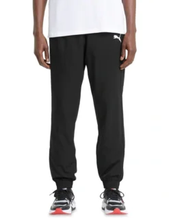 Puma Active Woven Elastic Waistband Pant Black