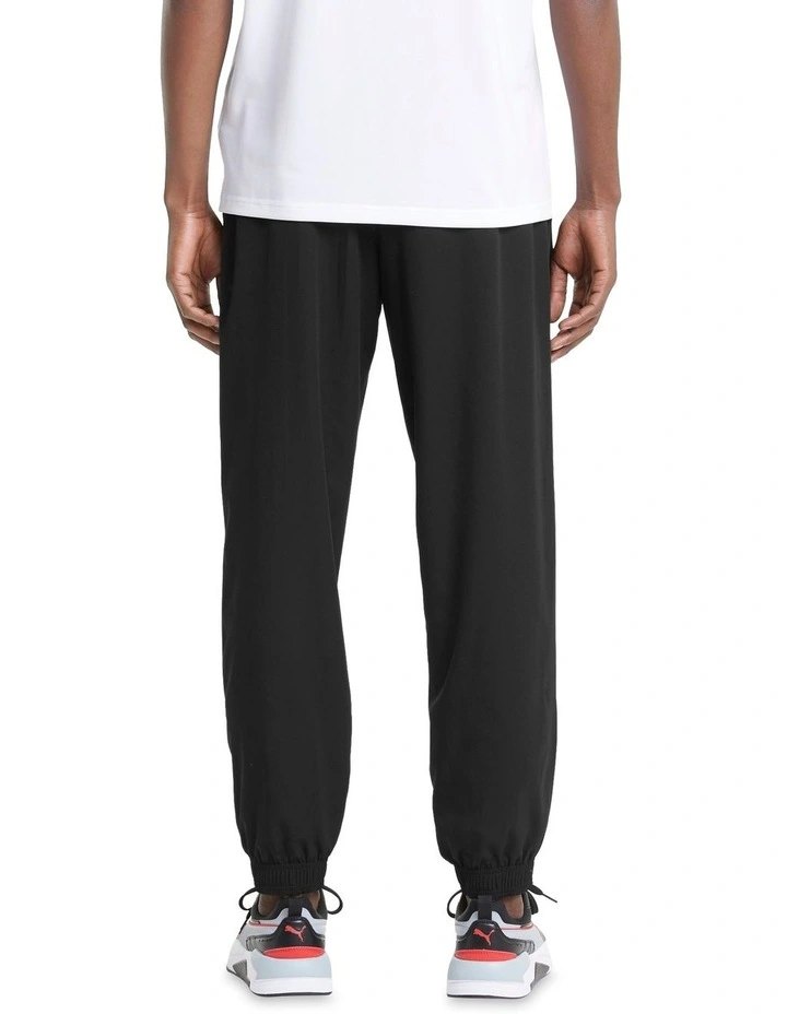 Puma Active Woven Elastic Waistband Pant Black 2 Puma Active Woven Elastic Waistband Pant Black - Image 2