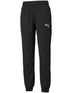 Puma Active Woven Elastic Waistband Pant Black 8 Puma Active Woven Elastic Waistband Pant Black -Myer Clothing Shop 816150970 4 720x928