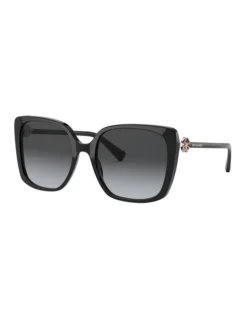 Bvlgari BV8225B Black Polarised Sunglasses