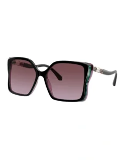 Bvlgari BV8229BF Black Sunglasses