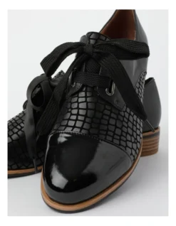 Avril Black Lace-Up Brogues -Myer Clothing Shop 816395590 7 720x928