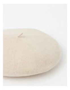 Core Beret Winter Hats In Ivory -Myer Clothing Shop 816496300 966974230 3 720x928