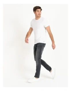 Jack & Jones 119 Tim Jos Slim Straight Fit Jeans Grey -Myer Clothing Shop 816889690 3 1 720x928