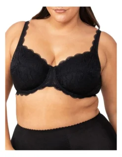 Triumph Essential Lace Balconette Underwired Bra In Black -Myer Clothing Shop 820207540 898162120 5 1 720x928