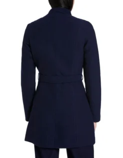 Ruby Felted Wool Coat Midnight -Myer Clothing Shop 820935370 3 1 720x928