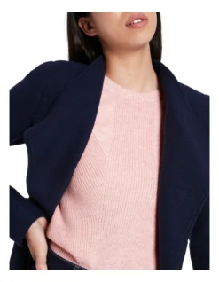 Ruby Felted Wool Coat Midnight -Myer Clothing Shop 820935370 4 1 720x928