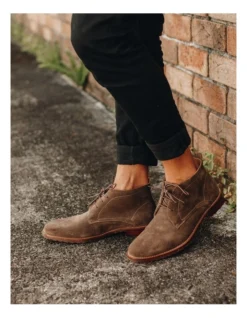 Dorado Khaki Suede Desert Boots 7 Dorado Khaki Suede Desert Boots -Myer Clothing Shop 821455210 4 720x928