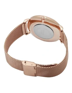 Lunar Mesh Black Rose Stainless Steel Quartz Watch TWM005E 9 Lunar Mesh Black Rose Stainless Steel Quartz Watch TWM005E -Myer Clothing Shop 821923390 5 720x928