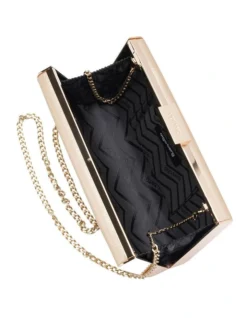 Precious Metallic Champagne Clutch Bag -Myer Clothing Shop 822083140 3 720x928