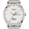 Tissot Heritage Visodate Powermatic 80 T1184301127100 Automatic Watch In Silver