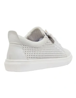 Rio Sneakers In White Leather -Myer Clothing Shop 826588450 4 720x928