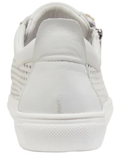 Rio Sneakers In White Leather -Myer Clothing Shop 826588450 7 720x928