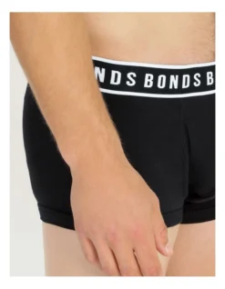 Bonds Fit Trunk 3 Pack In Black -Myer Clothing Shop 826797430 4 720x928