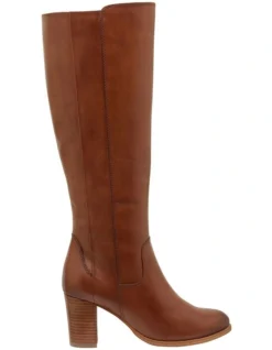 Germaine Mid Brown Glove Boots