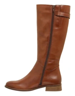 Jenna Mid Brown Glove Boots -Myer Clothing Shop 827502940 3 720x928