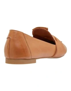 Rosco Flat Shoes In Tan Leather -Myer Clothing Shop 827503570 4 720x928