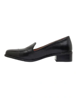 Sable Flat Shoes In Black Leather -Myer Clothing Shop 827503750 3 720x928