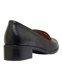 Sable Flat Shoes In Black Leather -Myer Clothing Shop 827503750 4 720x928