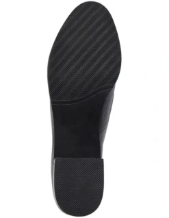 Sable Flat Shoes In Black Leather -Myer Clothing Shop 827503750 7 720x928