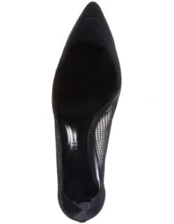 Niley Black Luster Satin Heeled Shoes 8 Niley Black Luster Satin Heeled Shoes -Myer Clothing Shop 827670700 4 720x928