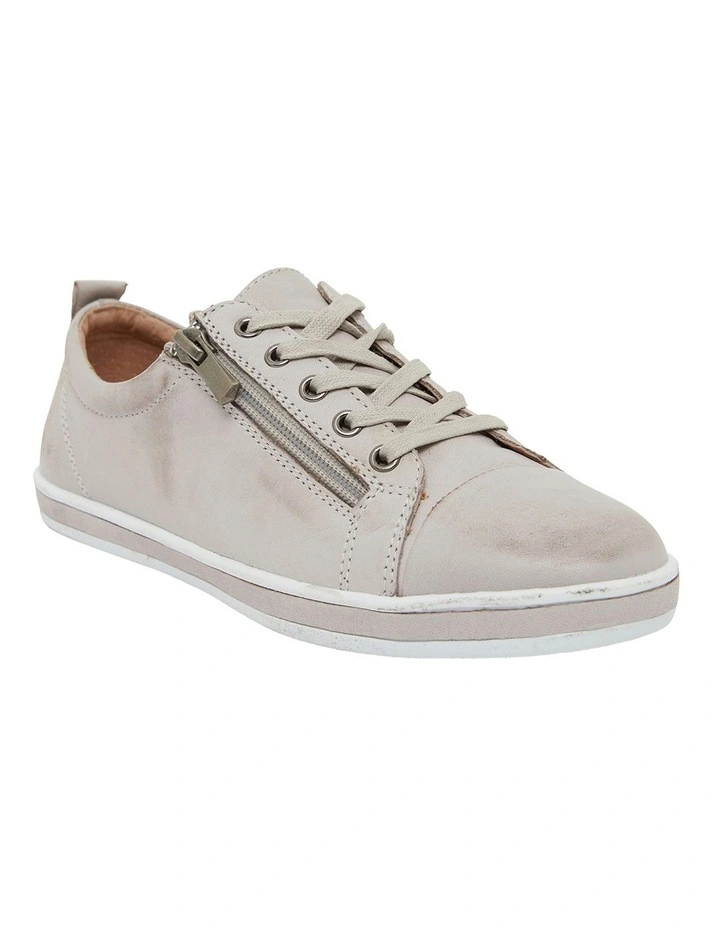 Whisper Light Grey Glove Sneakers 2 Whisper Light Grey Glove Sneakers - Image 2