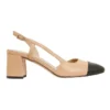 Chapter Black Glove/Camel Heeled Shoes