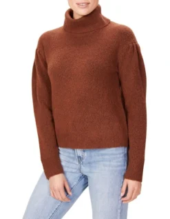 French Connection Balloon Sleeve Knit