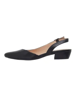 Ramsey Heeled Shoes In Black Leather -Myer Clothing Shop 828146530 3 720x928