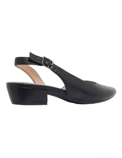 Ramsey Heeled Shoes In Black Leather -Myer Clothing Shop 828146530 4 720x928