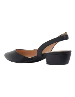 Ramsey Heeled Shoes In Black Leather -Myer Clothing Shop 828146530 6 720x928
