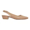 Ramsey Heeled Shoes In Camel Leather