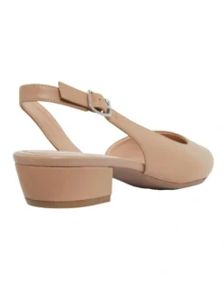 Ramsey Heeled Shoes In Camel Leather -Myer Clothing Shop 828146800 4 720x928