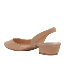 Ramsey Heeled Shoes In Camel Leather -Myer Clothing Shop 828146800 5 720x928