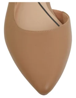 Ramsey Heeled Shoes In Camel Leather -Myer Clothing Shop 828146800 7 720x928