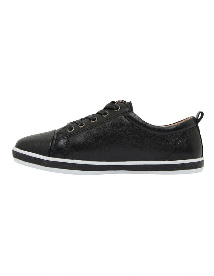 Whisper Sneakers In Black Leather 3 Whisper Sneakers In Black Leather - Image 3