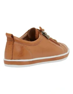 Whisper Sneakers In Tan Leather -Myer Clothing Shop 828601120 4 720x928