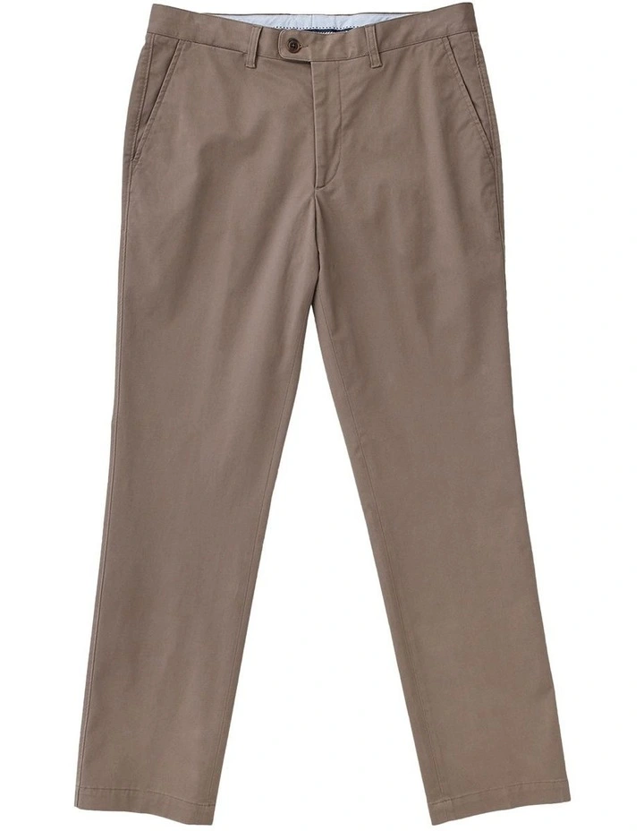 Comfort Stretch Chino Pant Walnut 4 Comfort Stretch Chino Pant Walnut - Image 4