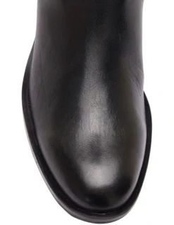 Irwin Black Hi Shine Boots -Myer Clothing Shop 830031310 6 720x928