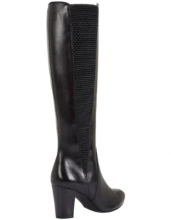 Knight Black Hi Shine Boots 10 Knight Black Hi Shine Boots -Myer Clothing Shop 830171350 4 720x928