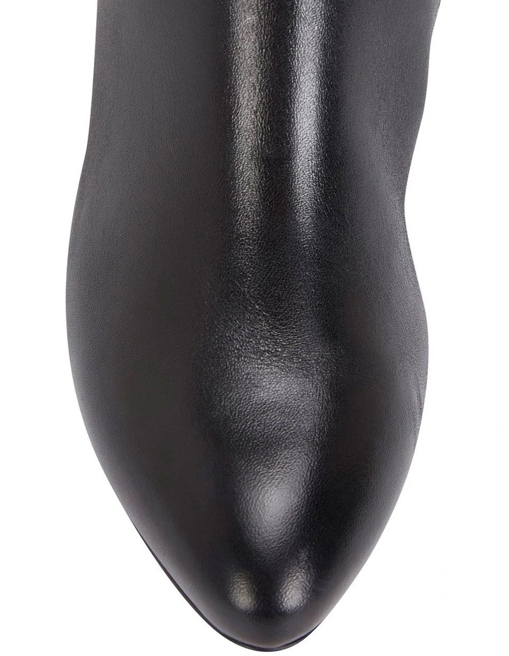 Knight Black Hi Shine Boots 6 Knight Black Hi Shine Boots - Image 6