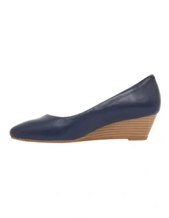 Henry Heeled Shoes In Navy Leather -Myer Clothing Shop 830285740 3 720x928