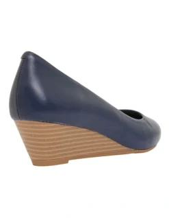 Henry Heeled Shoes In Navy Leather -Myer Clothing Shop 830285740 4 720x928