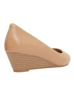 Henry Heeled Shoes In Camel Leather -Myer Clothing Shop 830285920 4 720x928