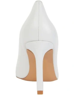 Octavia Heeled Shoes In White Leather 11 Octavia Heeled Shoes In White Leather -Myer Clothing Shop 830505970 5 720x928