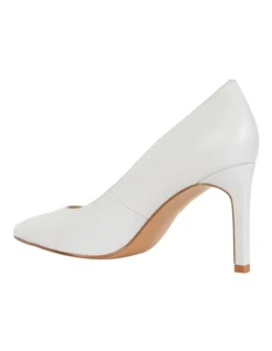 Octavia Heeled Shoes In White Leather 13 Octavia Heeled Shoes In White Leather -Myer Clothing Shop 830505970 7 720x928
