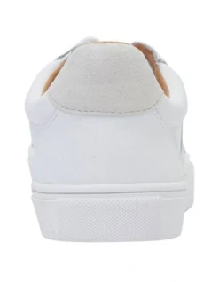 Stark Sneakers In White /Taupe Leather 8 Stark Sneakers In White /Taupe Leather -Myer Clothing Shop 830510740 5 720x928