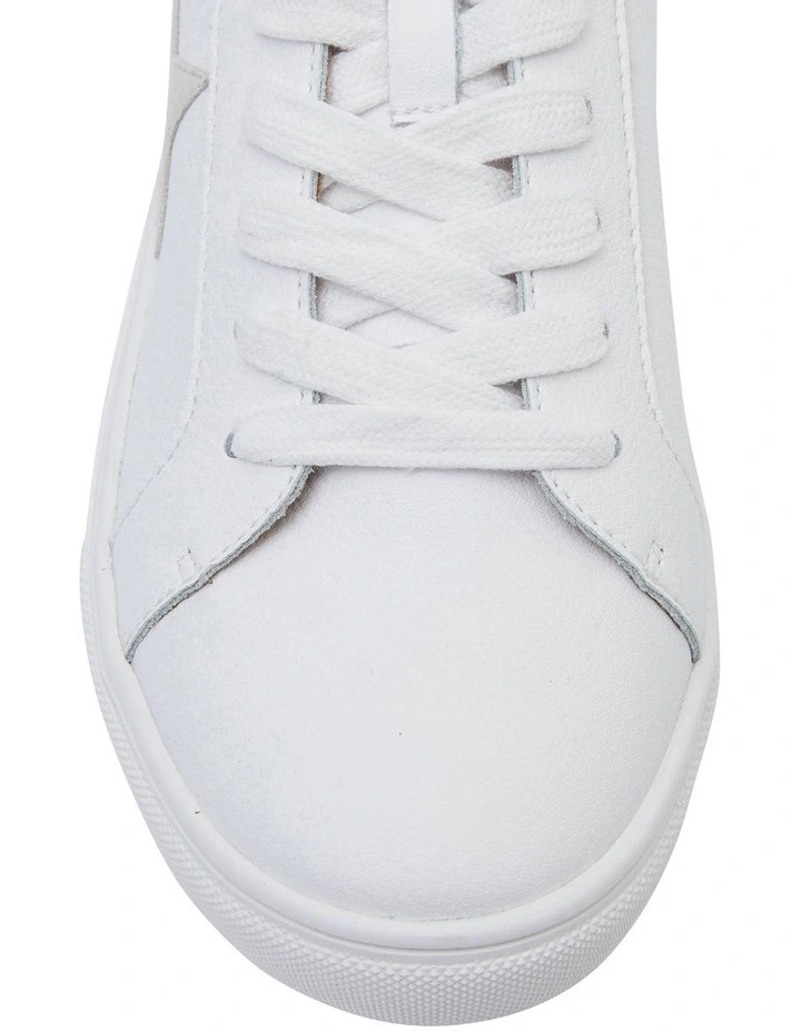 Stark Sneakers In White /Taupe Leather 5 Stark Sneakers In White /Taupe Leather - Image 5